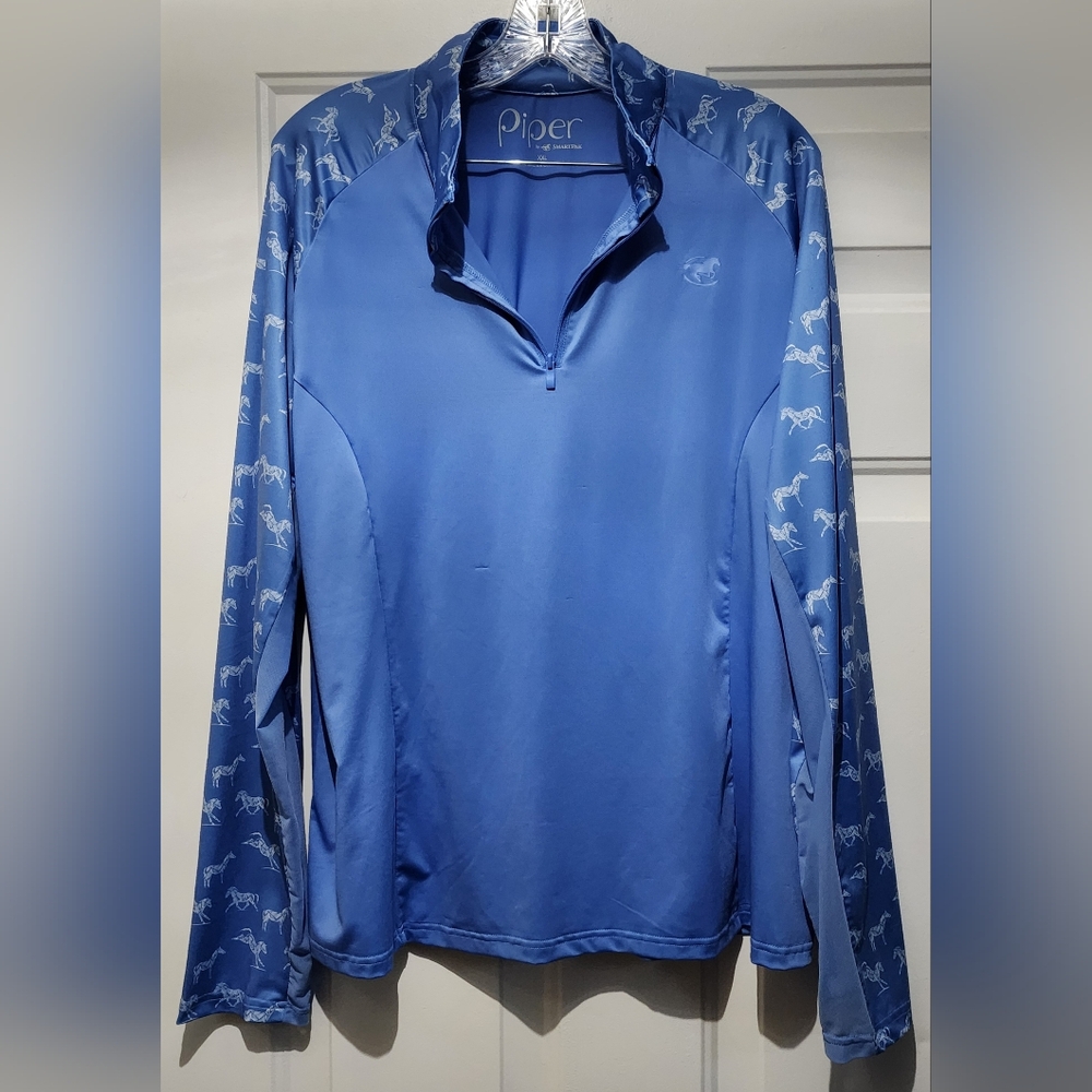 Piper SmartCore™ Long Sleeve ¼ Zip Sun Shirt, XXL